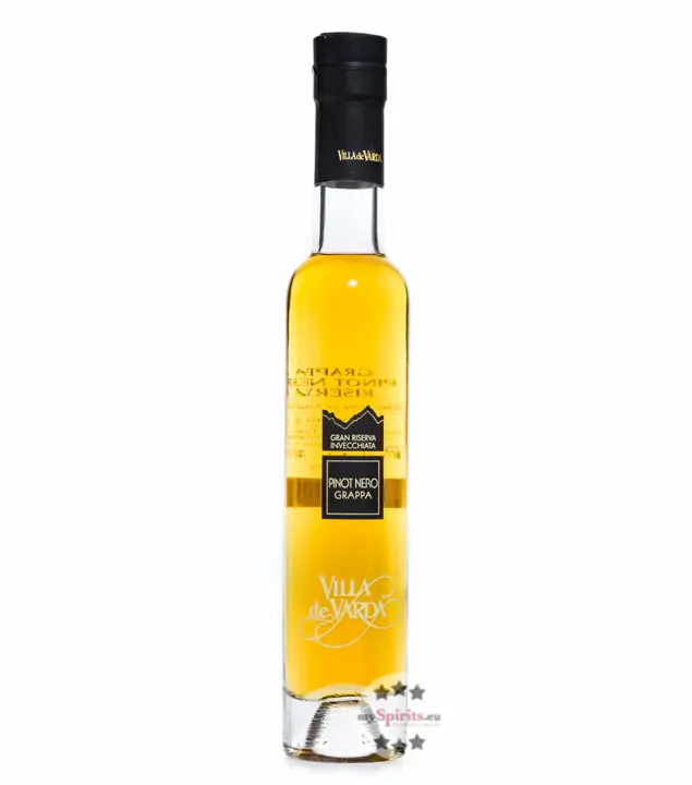 Villa de Varda Grappa Pinot Nero Riserva Pensiero Trentino / 40 % Vol. / 0,2 Liter-Flasche
