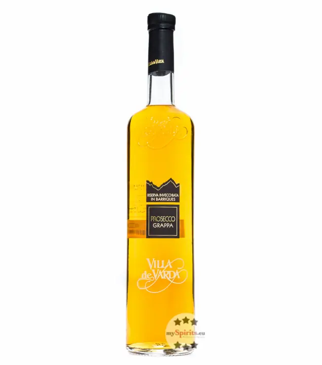 Villa de Varda Grappa Prosecco Riserva Invecchiata / 40 % Vol. / 0,7 Liter-Flasche