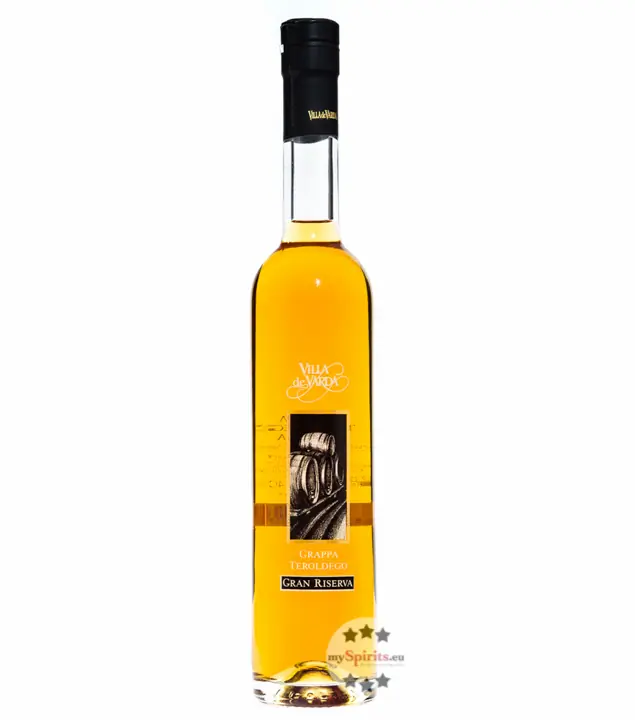 Villa de Varda Grappa Teroldego Riserva Mezzolitro / 40% Vol. / 0,5 Liter-Flasche