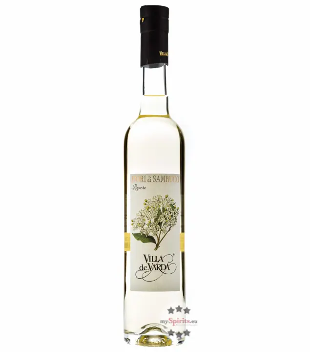 Villa de Varda Liquore Fiori di Sambuco - Holunderblütenlikör / 21 % Vol. / 0,5 Liter-Flasche