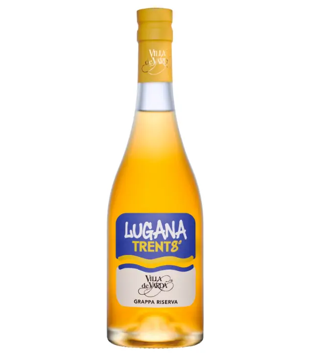 Villa de Varda Lugana Trent 8° Grappa Riserva / 38 % vol / 0,5 Liter-Flasche