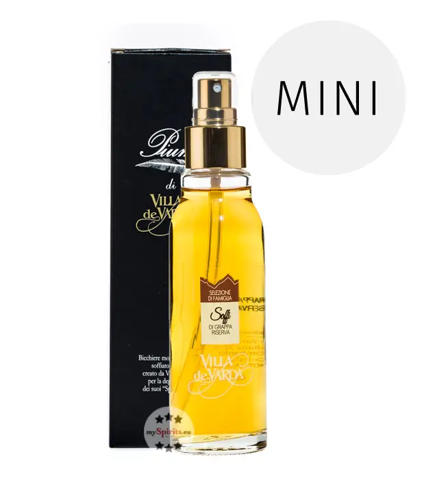 Villa de Varda Grappa Riserva Soffi di Grappa / 40% Vol. / 0,1 Liter-Zerstäuberflasche