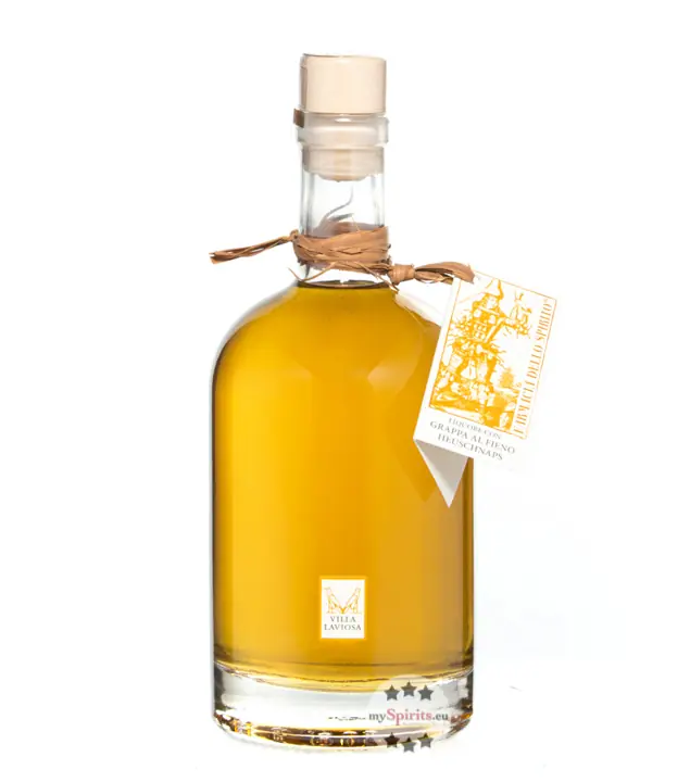 Villa Laviosa Heu-Likör – Liquore con Grappa al Fieno / 30 % Vol. / 0,5 Liter-Flasche