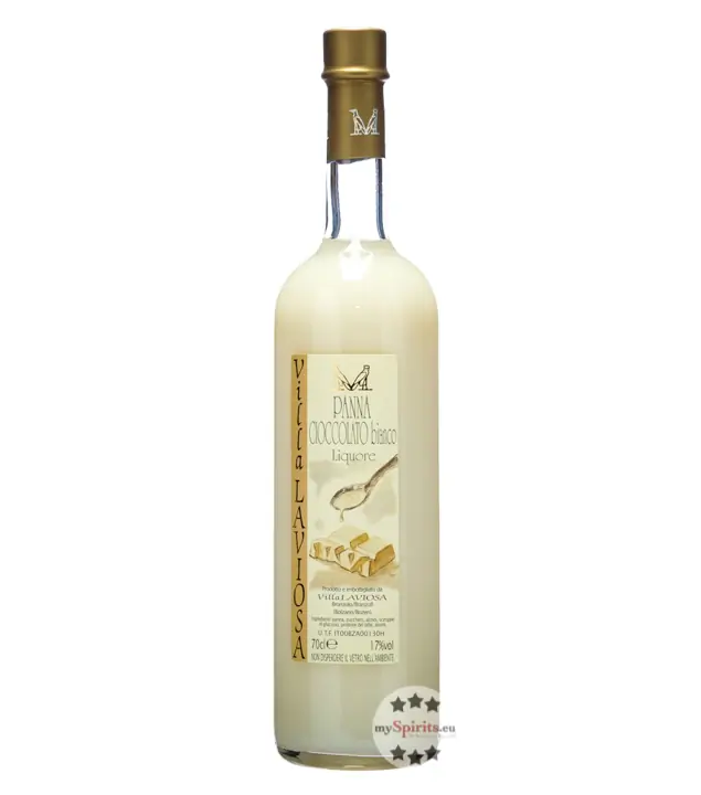 Villa Laviosa Panna e Cioccolato Bianco - Weißer Schokoladenlikör / 17 % Vol. / 0,7 Liter-Flasche