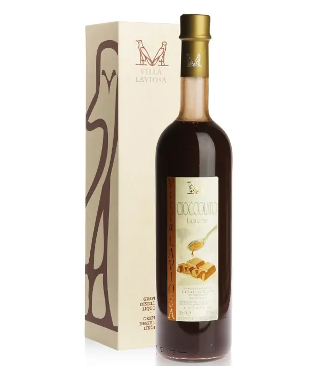Villa Laviosa Panna Cioccolato Scuro Dunkler Schokoladenlikör / 17 % vol / 0,7 Liter-Flasche