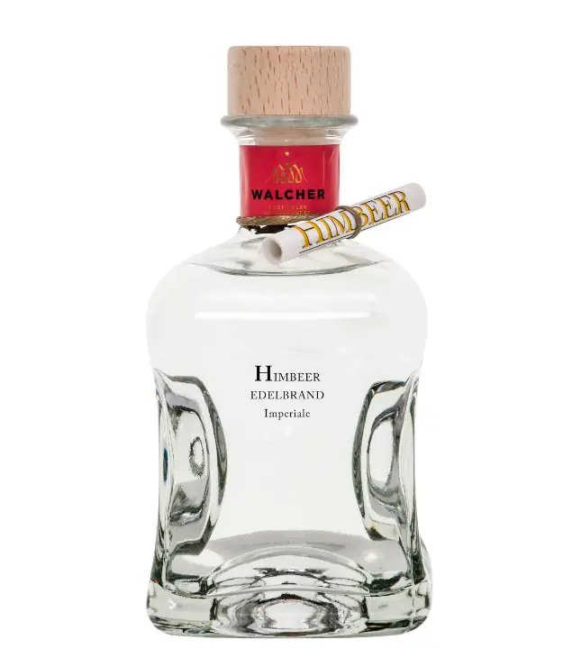 Walcher Himbeer Edelbrand Imperiale / 40 % vol / 0,5 Liter-Flasche