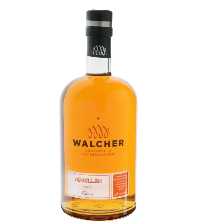 Walcher Marillenlikör Classico / 28 % vol / 0,7 Liter-Flasche