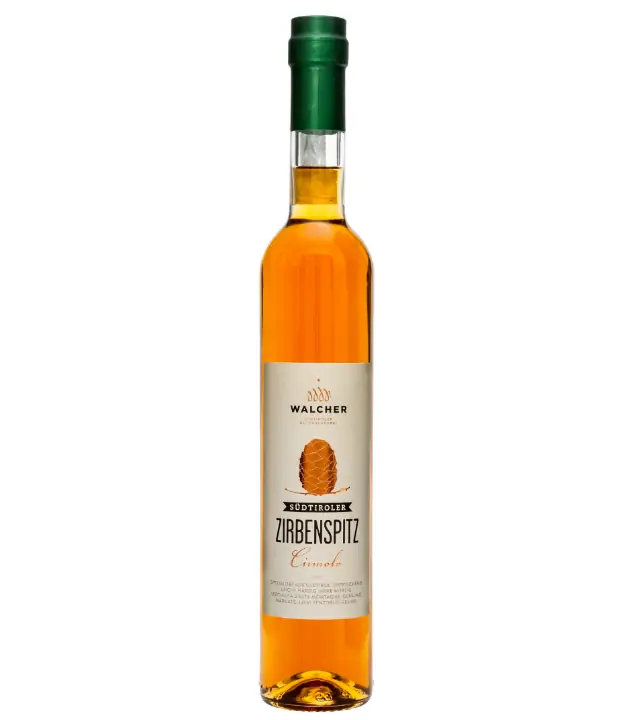 Walcher Südtiroler Zirbenspitz Cirmolo / 35 % vol / 0,5 Liter-Flasche