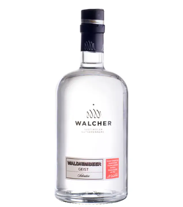 Walcher Waldhimbeergeist Selvatico / 40 % vol / 0,7 Liter-Flasche