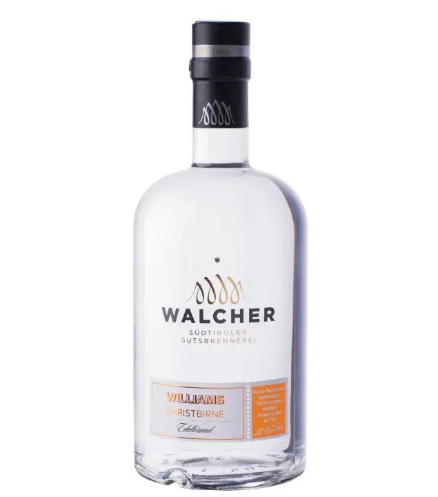 Walcher Williams Christbirne Edelbrand / 40 % vol / 0,7 Liter-Flasche