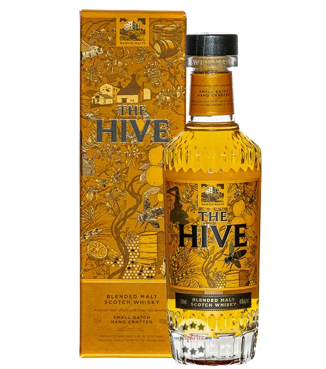 Wemyss Malts The Hive Blended Malt Scotch Whisky / 46 % Vol. / 0,7 Liter-Flasche in Geschenkkarton
