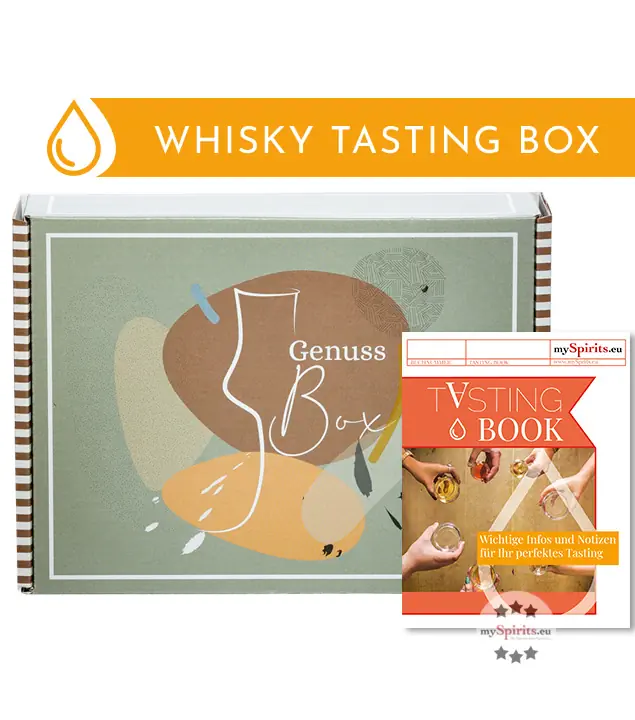 Tasting Set &bdquo;German Whisky&ldquo; Probierset deutscher Whisky / 42 - 51 % vol / 8 x 0,02 l in Genuss-Box mit Booklet