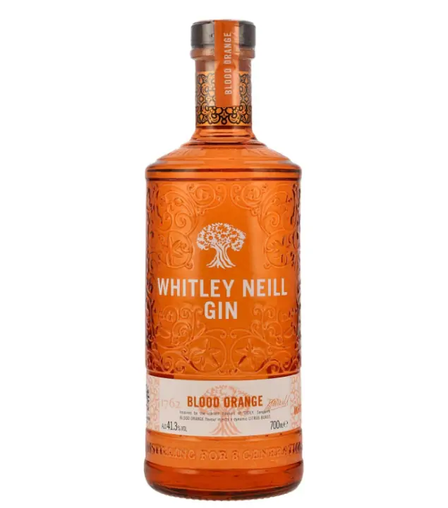 Whitley Neill Blood Orange Gin Handcrafted / 43 % Vol. / 0,7 Liter-Flasche