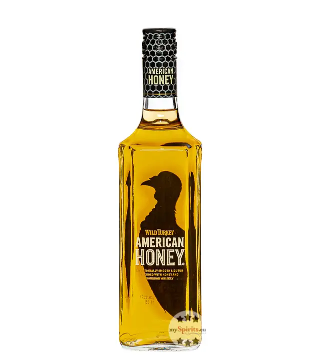 Wild Turkey American Honey Liqueur with Honey & Bourbon Whiskey / 35,5 % Vol. / 0,7 Liter-Flasche