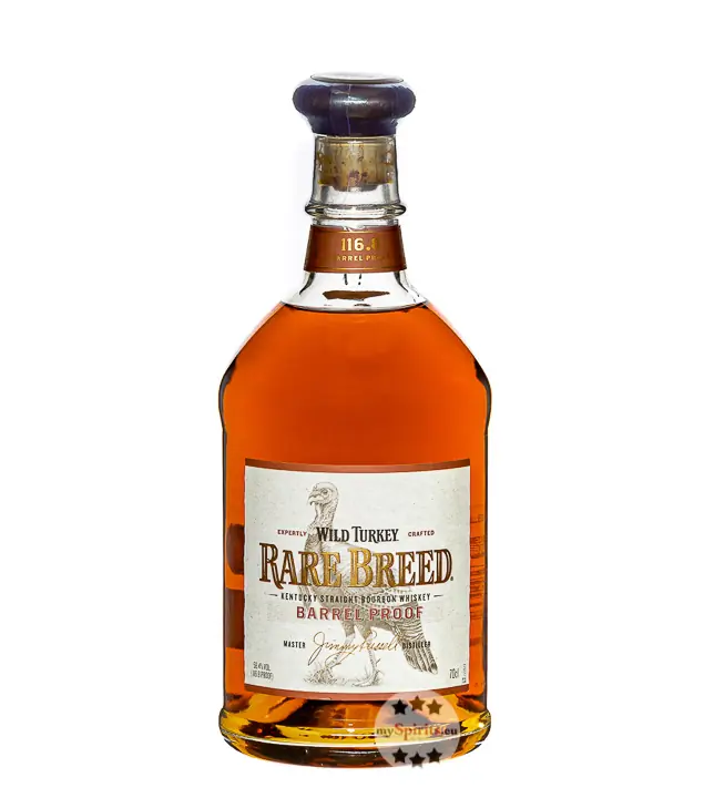 Wild Turkey Rare Breed Barrel Proof Kentucky Straight Bourbon Whiskey / 58,4 % Vol. / 0,7 Liter-Flasche