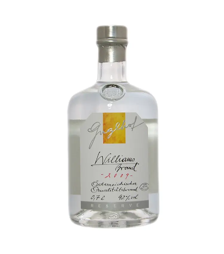 Guglhof: Williams Brand Reserve - Jahrgangsbrand / 41% Vol. / 0,7 Liter - Flasche 