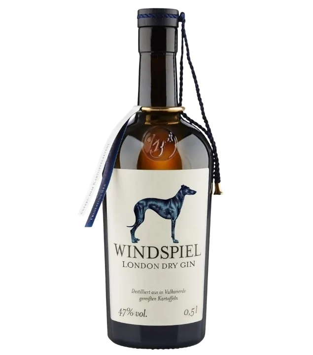 Windspiel Premium Dry Gin – Feiner Gin aus Deutschland / 47 % vol. 0,5 Liter-Flasche