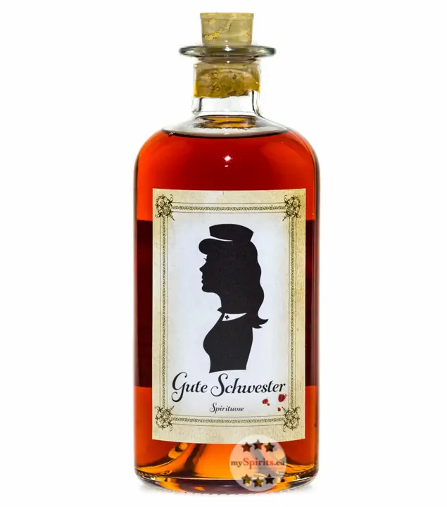 Wohlgemuth Gute Schwester – Ansatzspirituose / 28 % Vol. / 0,5 Liter-Flasche