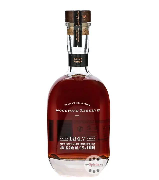 Woodford Reserve 124.7 Batch Proof Master’s Collection Bourbon Whiskey / 62,35 % vol / 0,7L Flasche