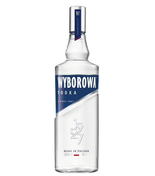Wyborowa Vodka / 37,7 % vol / 1,0 Liter-Flasche
