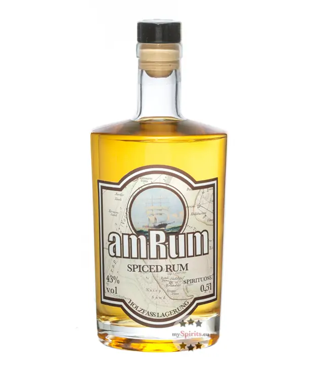 Ziegler: amRum Spirituose auf Rum-Basis / 43 % Vol. / 0,5 Liter-Flasche