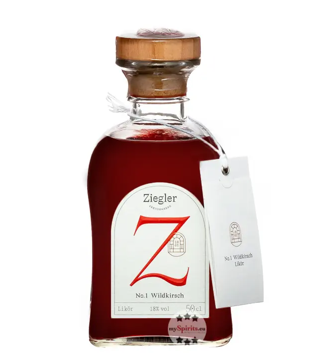 Ziegler Wildkirsch No. 1 Likör / 18 % Vol. / 0,5 Liter-Flasche