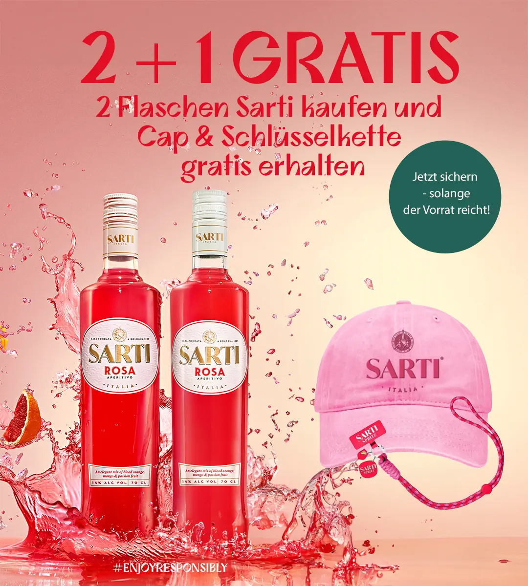 Jetzt Sarti-Cap sichern! Jetzt Sarti-Cap sichern!