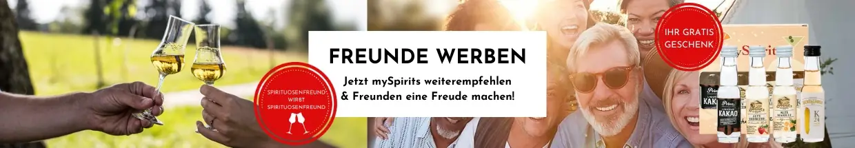 Jetzt Spirituosenfreund werden und Ihren Freunde eine Freude machen Jetzt Spirituosenfreund werden und Ihren Freunde eine Freude machen