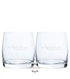2 x mySpirits Tumbler Glas 2 x mySpirits Tumbler Glas