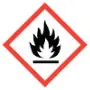 Gefahrenhinweis Piktogramm Flamme