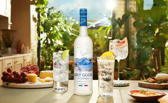 Grey Goose Vodka ist der perfekte Begleiter für Cocktails und Longdrinks Grey Goose Vodka ist der perfekte Begleiter für Cocktails und Longdrinks