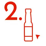 Schritt 3: Spirituose auswählen Wählen Sie eine Spirituose aus - Prinz Schnaps oder Likör