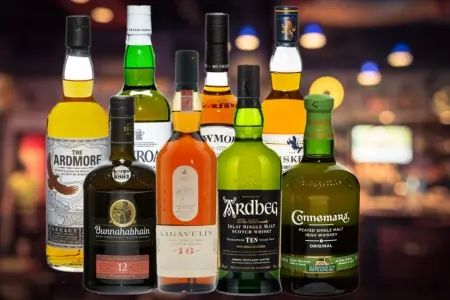 Diese Whiskys werden beim Tasting verkostet Diese Whiskys werden beim Tasting verkostet