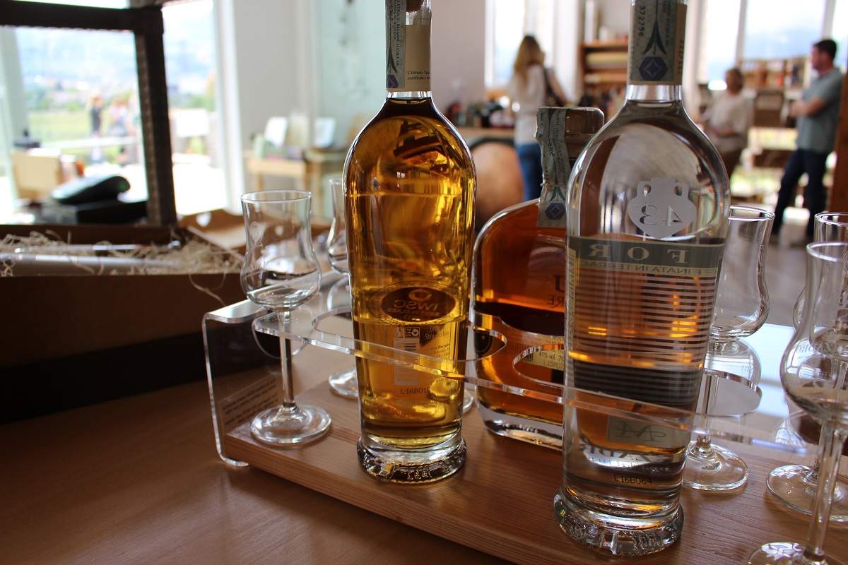 Optimale Temperatur für Grappa