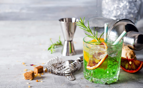 Longdrink mit Absinth