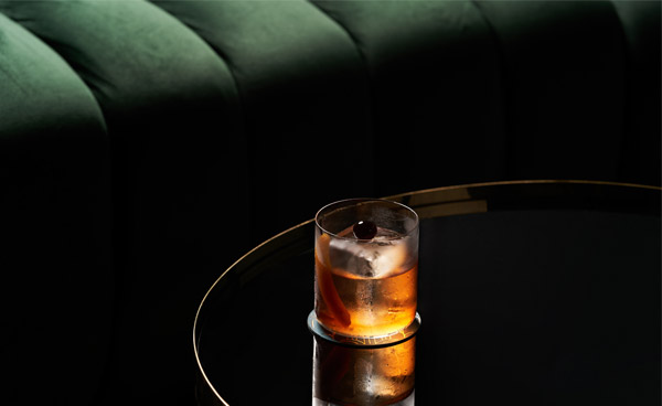 Klassischer Cocktail Old Fashioned