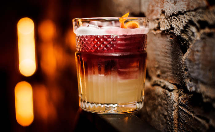 New York Sour Cocktail New York Sour Cocktail